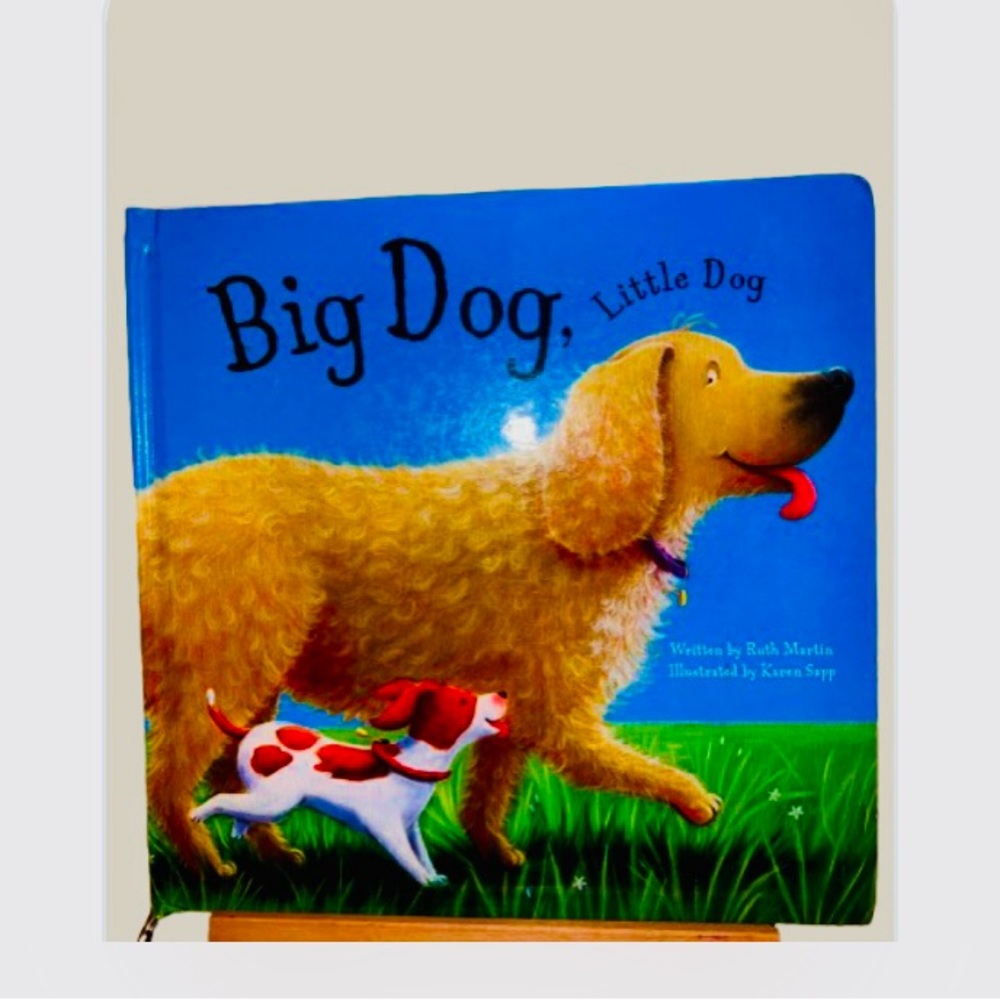 BOOKS - Trade Pap POPUP Book Big Dog Little Dog MartinSapp minor flaw see photos